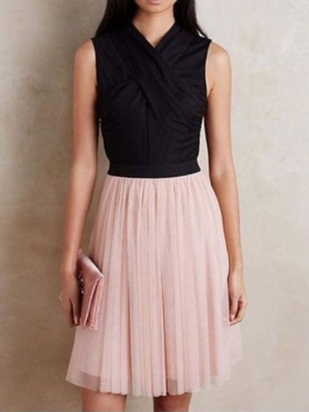 Anthropologie HD in Paris Darla Pink Tulle Dress Balletcore XS